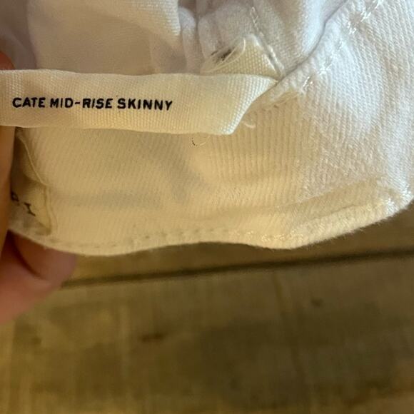 Rag & Bone White Cate Mid-Rise Skinny Jeans Size 25‎ - Picture 8 of 13